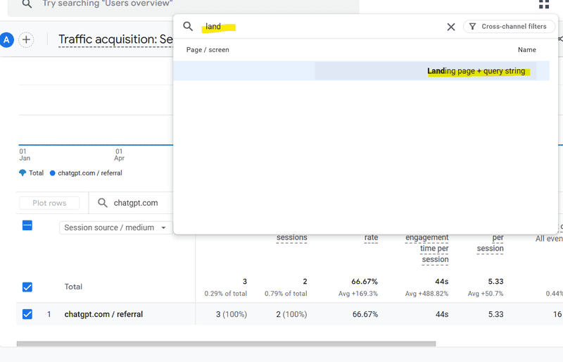 ขั้นตอนการตั้งค่าเพื่อดูทราฟฟิก ChatGPT ใน GA4